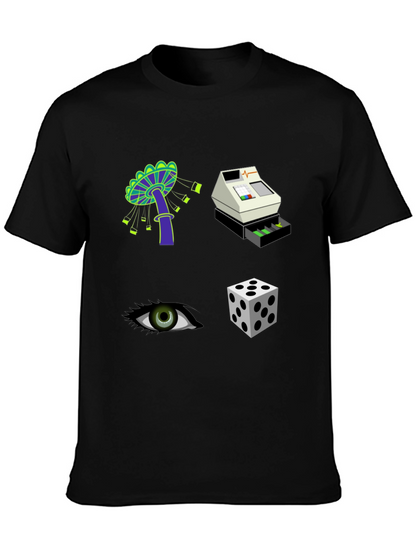 Novelty Graphic Print T-Shirt