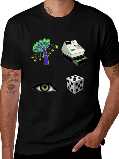 Novelty Graphic Print T-Shirt