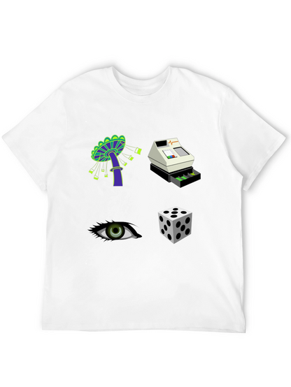 Novelty Graphic Print T-Shirt