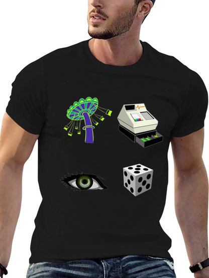 Novelty Graphic Print T-Shirt