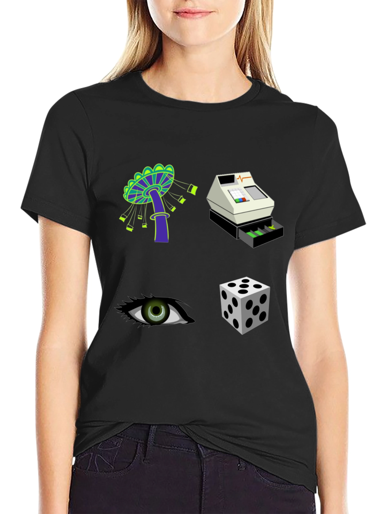 Novelty Graphic Print T-Shirt