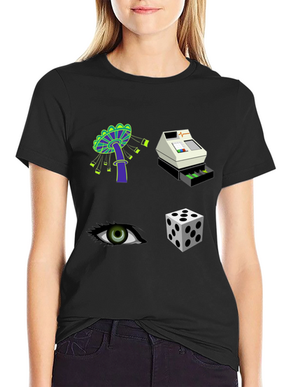 Novelty Graphic Print T-Shirt