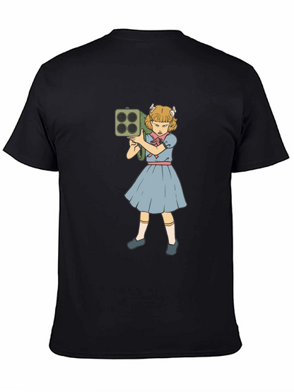 Girl with Rocket Launcher Graphic T-Shirt