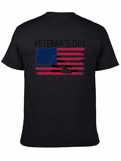 Veterans Day T-Shirt - Honoring All Who Served