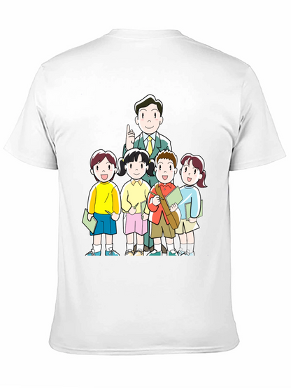 Teacher and Students Graphic Tee