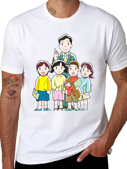 Teacher and Students Graphic Tee
