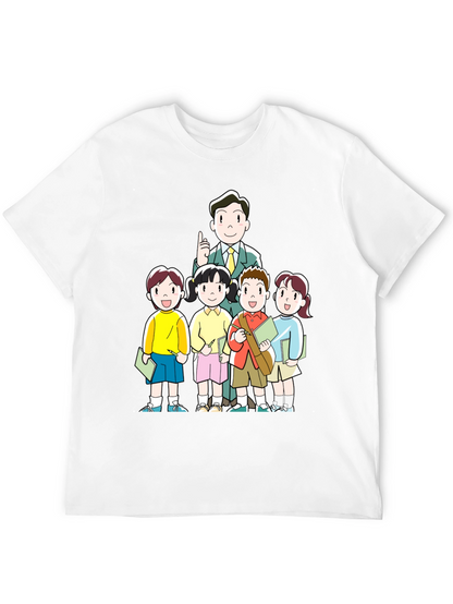 Teacher and Students Graphic Tee