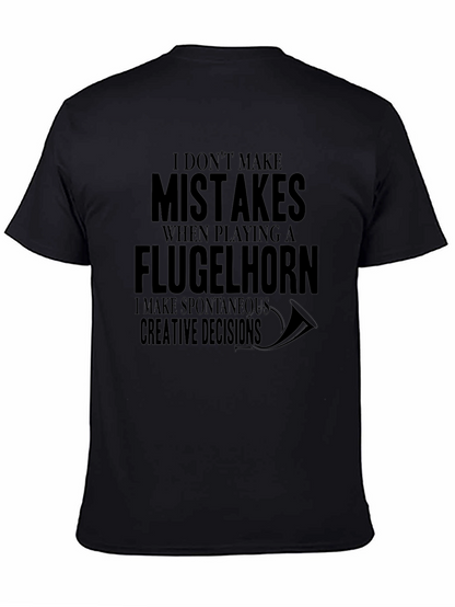 Flugelhorn Player T-Shirt - Spontaneous Creative Decisions