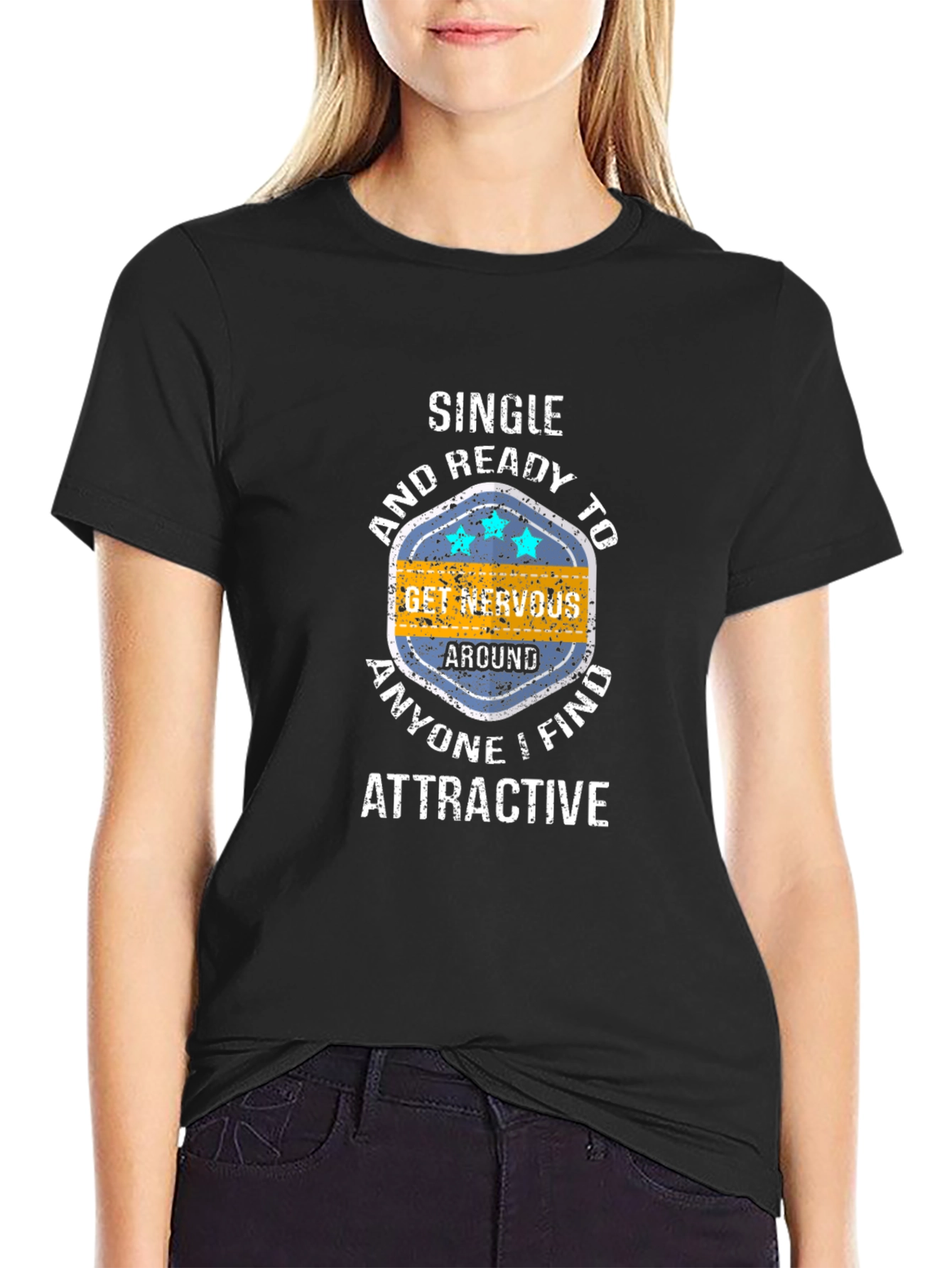 Single & Ready to Get Nervous Graphic Tee