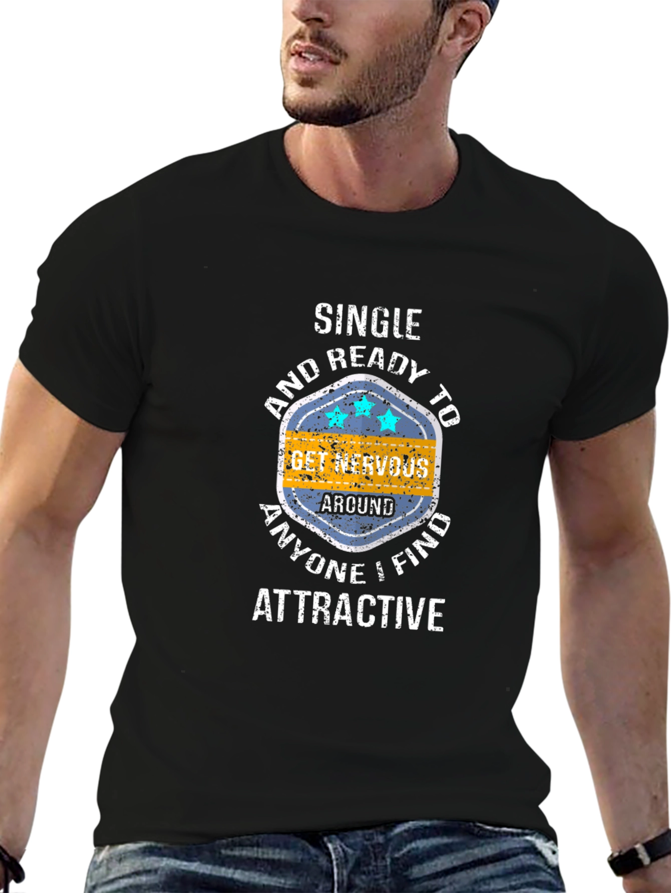 Single & Ready to Get Nervous Graphic Tee