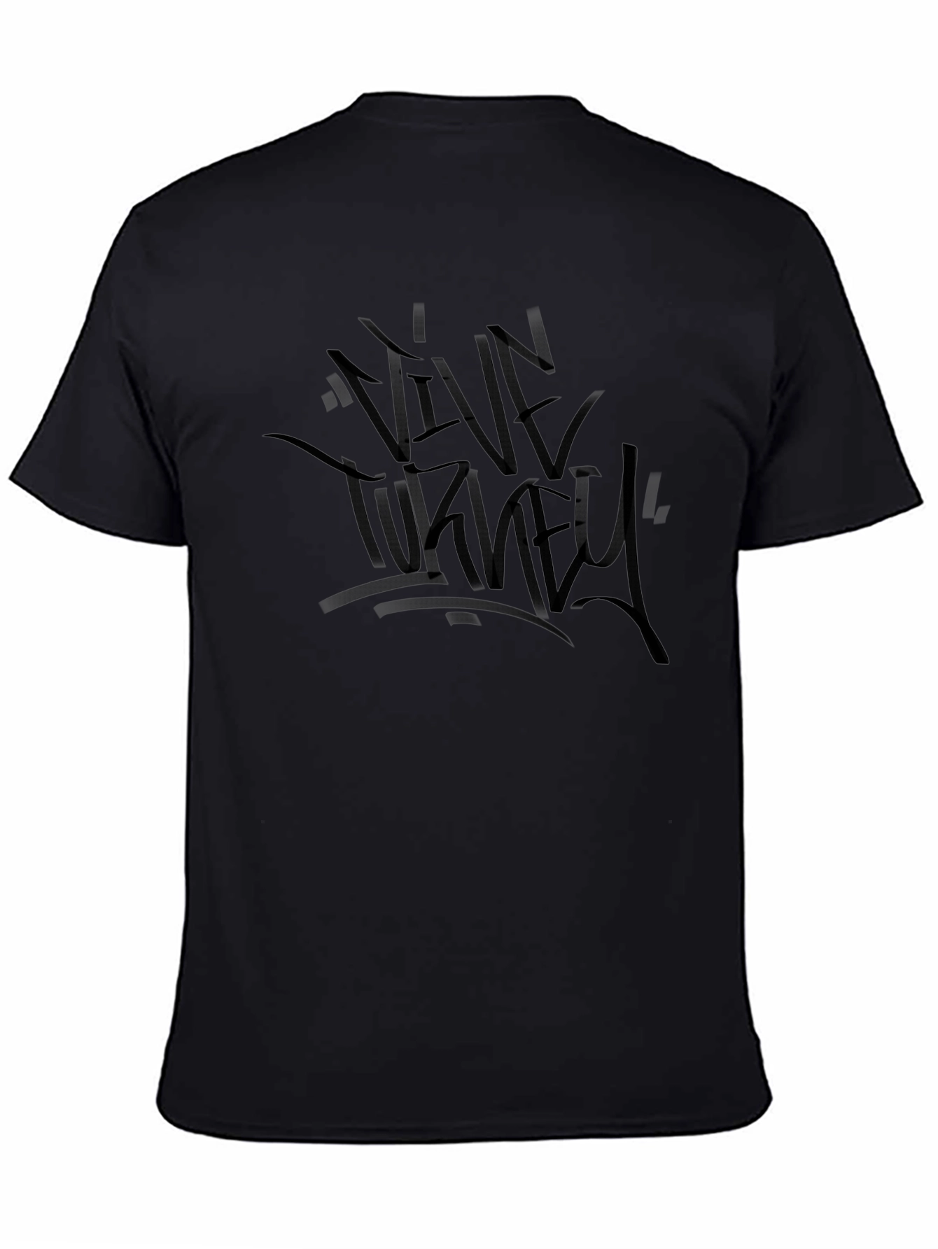 Vive Turkey Graphic Tee - Black