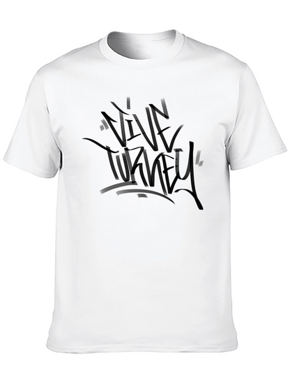 Vive Turkey Graphic Tee - Black