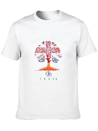 British Grown Indian Roots Graphic T-Shirt