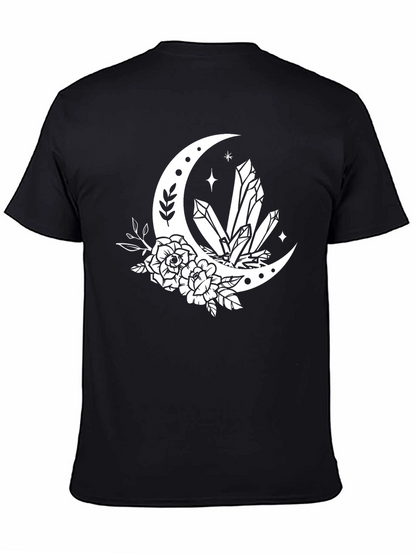 Mystic Moon Crystal Black T-Shirt