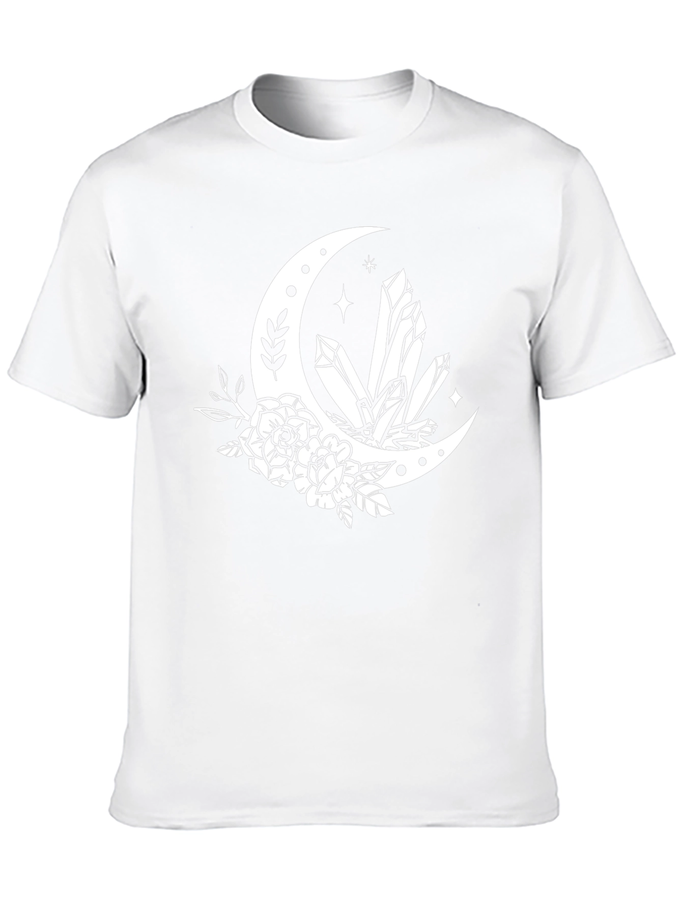 Mystic Moon Crystal Black T-Shirt