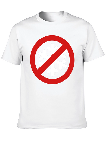 No Snowflake Zone Black T-Shirt