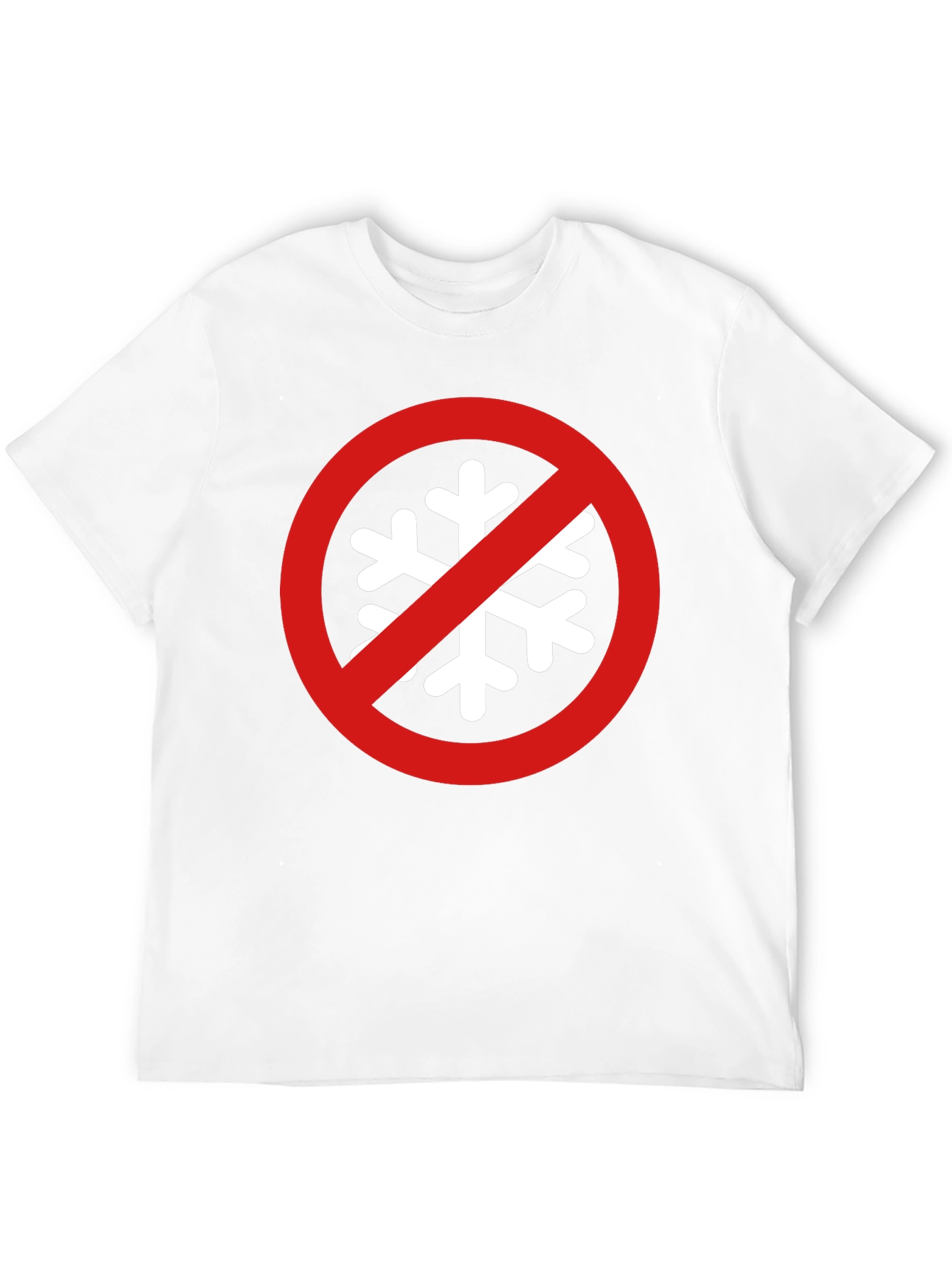 No Snowflake Zone Black T-Shirt