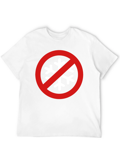 No Snowflake Zone Black T-Shirt