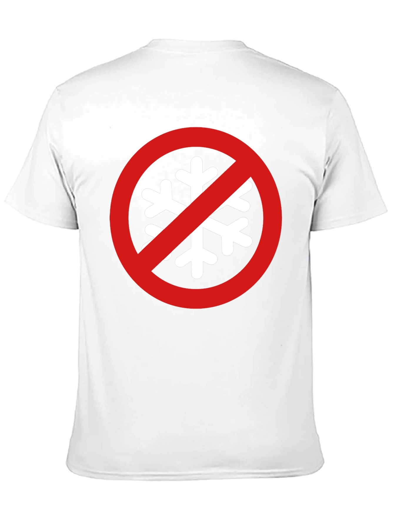 No Snowflake Zone Black T-Shirt
