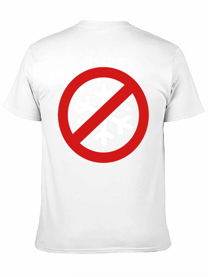 No Snowflake Zone Black T-Shirt