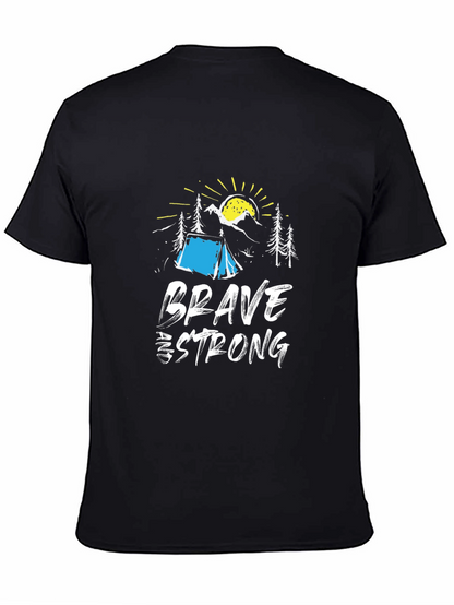 Brave Strong Camping T-Shirt