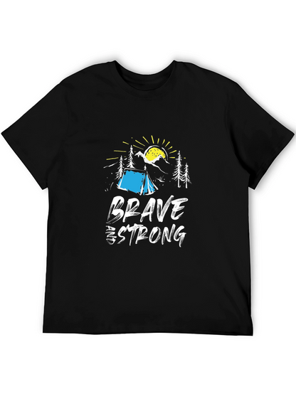 Brave Strong Camping T-Shirt