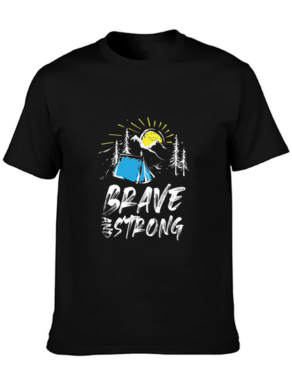 Brave Strong Camping T-Shirt