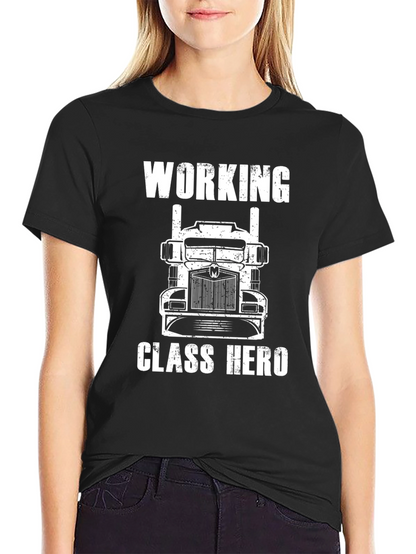 Working Class Hero Trucker T-Shirt