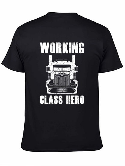 Working Class Hero Trucker T-Shirt