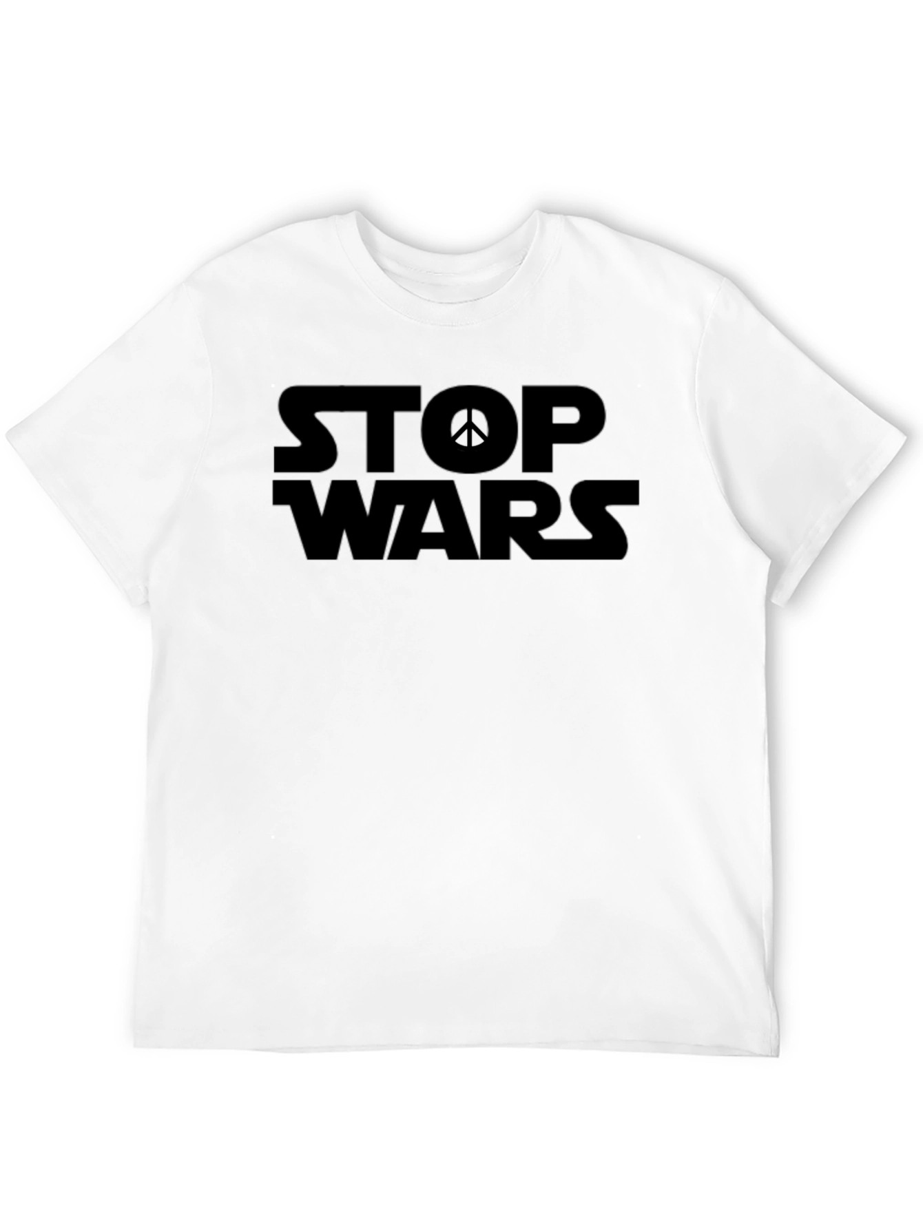 Stop Wars Graphic T-Shirt - Peace Symbol Tee