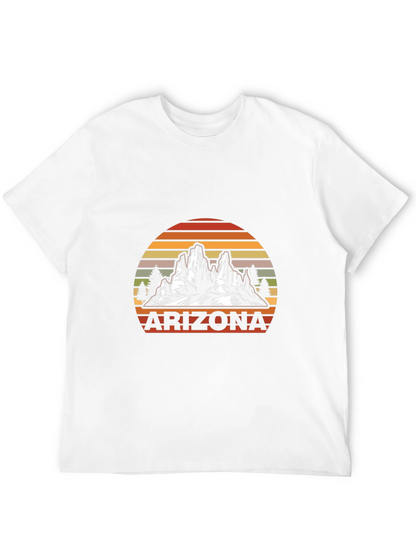 Arizona Sunset Graphic T-Shirt - Desert Mountain Design