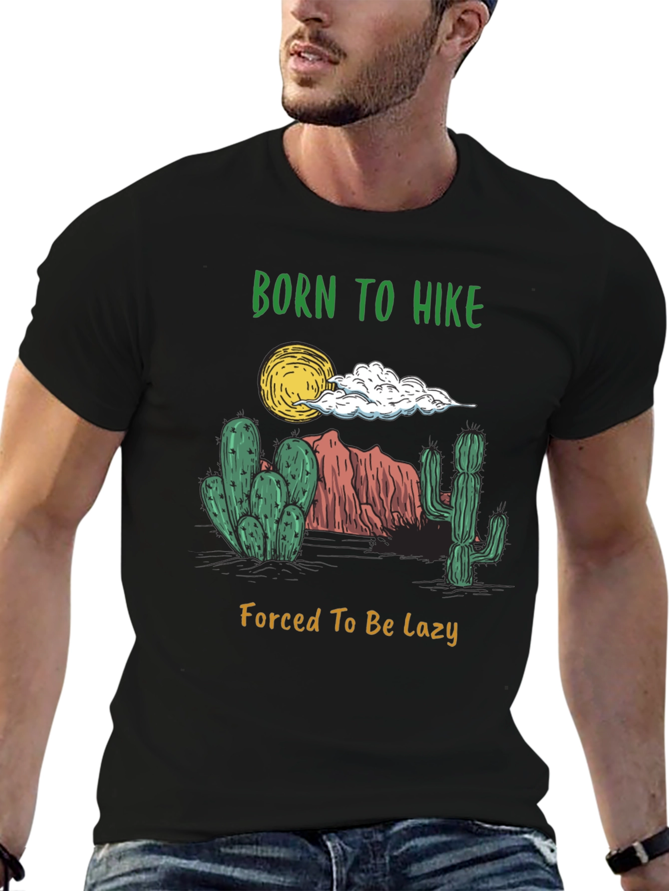 Born to Hike T-Shirt - Desert Graphic Tee