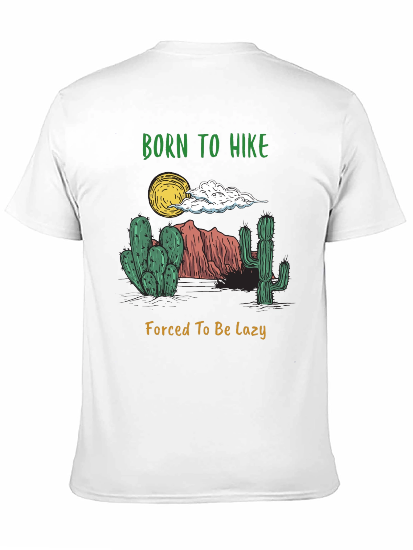Born to Hike T-Shirt - Desert Graphic Tee