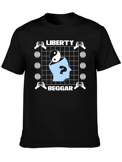 Liberty Beggar Graphic T-Shirt Unique Design