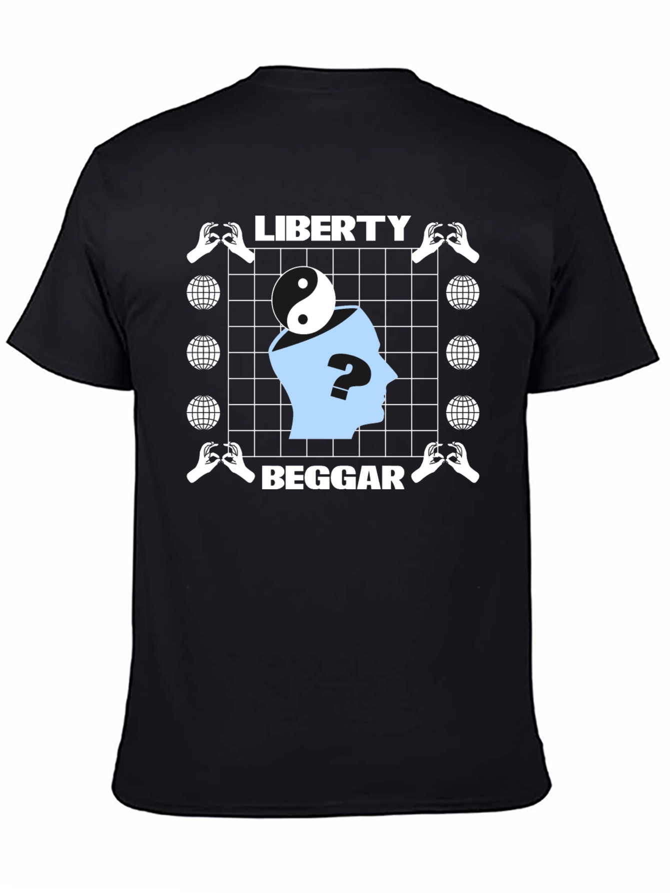 Liberty Beggar Graphic T-Shirt Unique Design