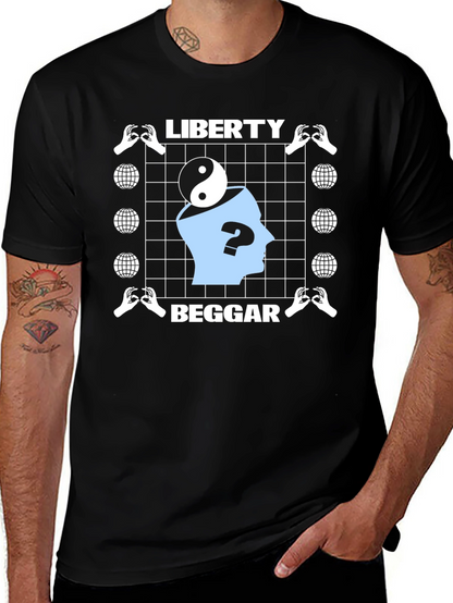 Liberty Beggar Graphic T-Shirt Unique Design