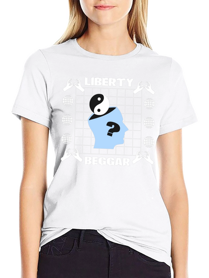 Liberty Beggar Graphic T-Shirt Unique Design