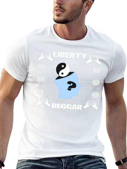 Liberty Beggar Graphic T-Shirt Unique Design