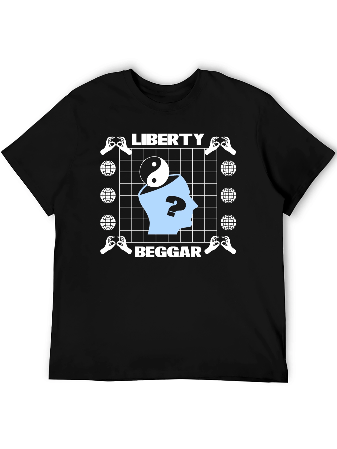 Liberty Beggar Graphic T-Shirt Unique Design