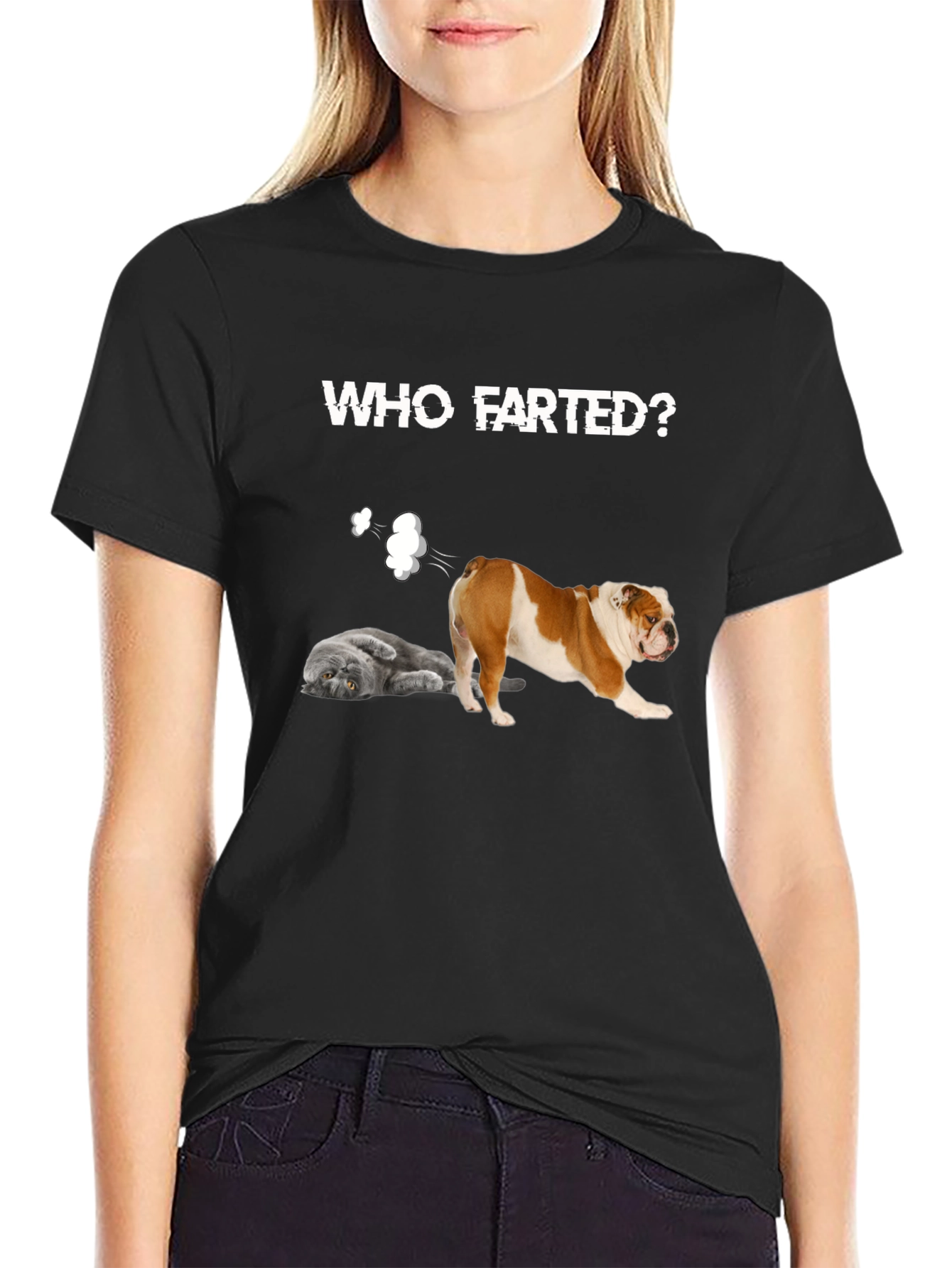 Who Farted? Graphic T-Shirt