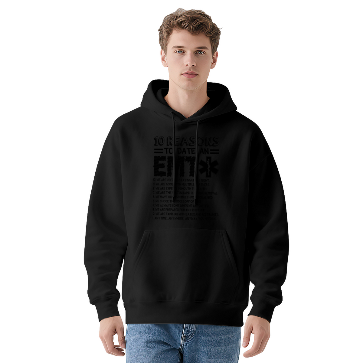 Funny Sarcastic Quote Graphic Hoodie