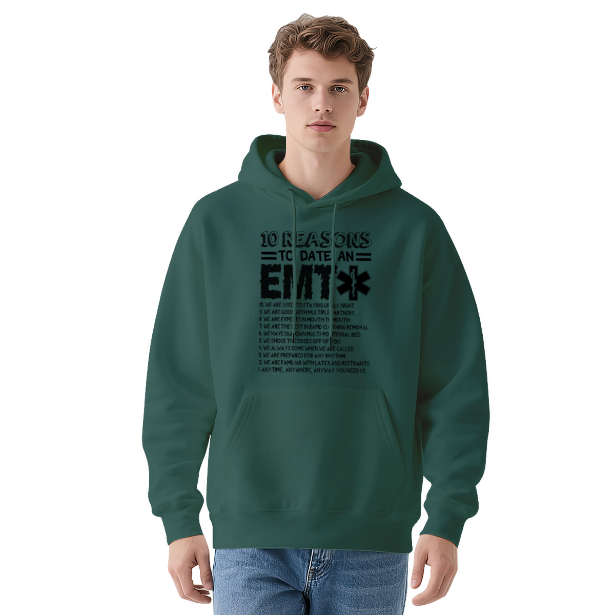 Funny Sarcastic Quote Graphic Hoodie