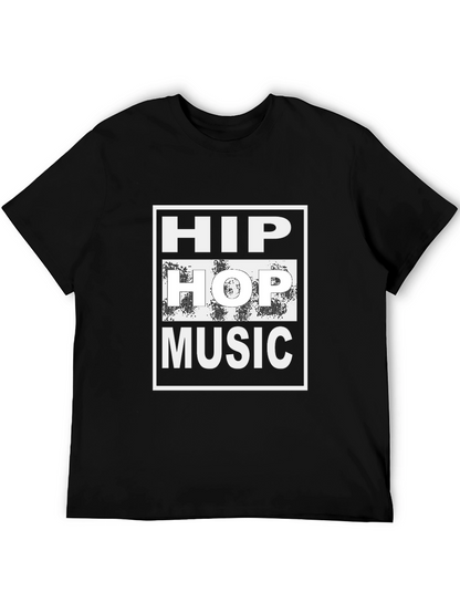Hip Hop Music Graphic T-Shirt - Classic Design