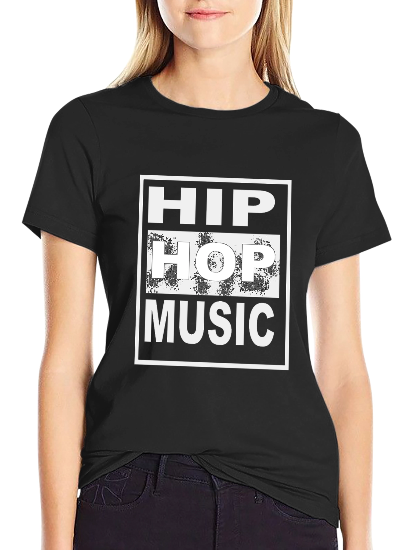 Hip Hop Music Graphic T-Shirt - Classic Design