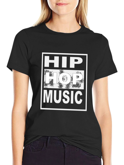 Hip Hop Music Graphic T-Shirt - Classic Design