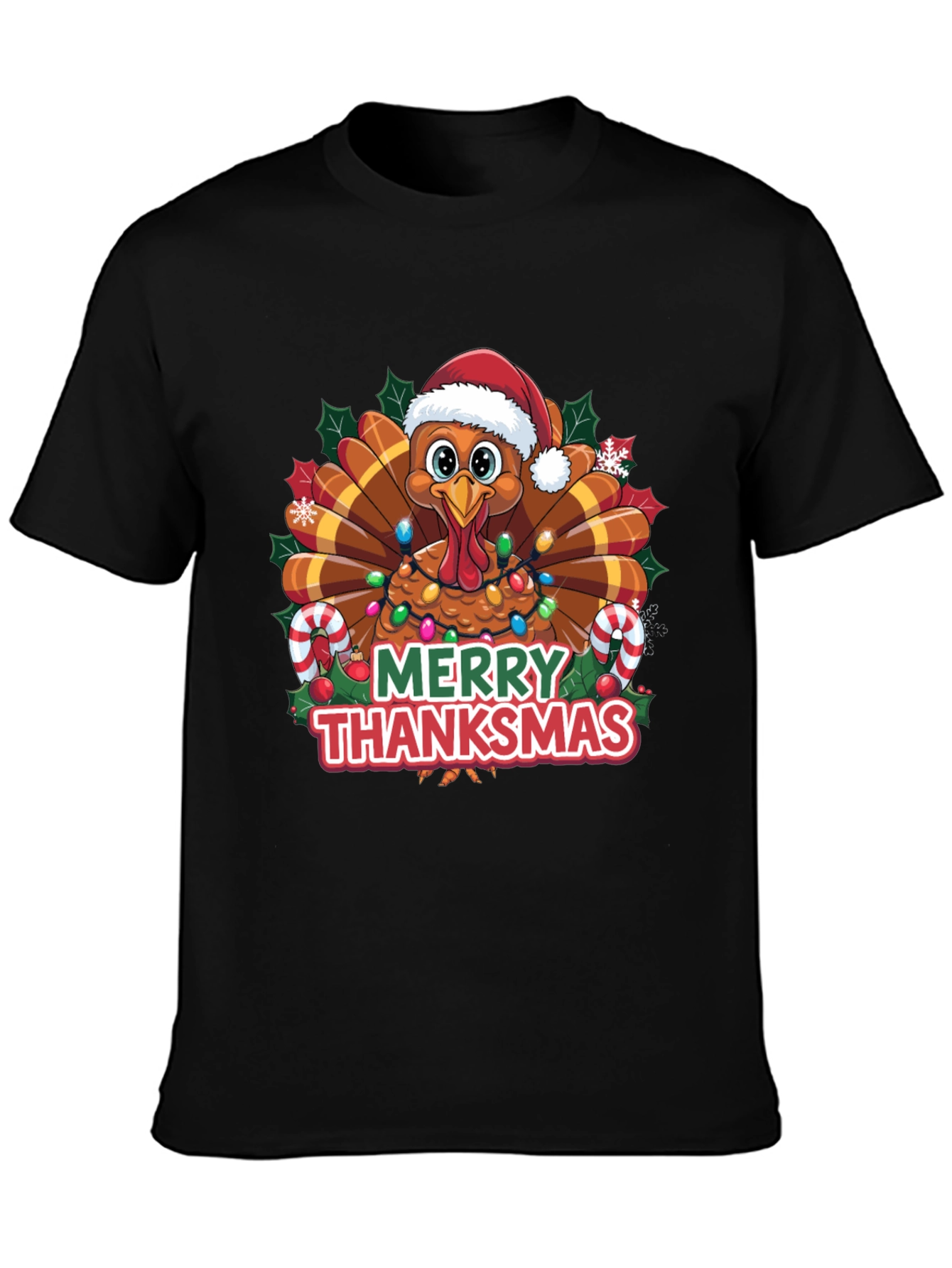 Merry Thanksmas Turkey T-Shirt