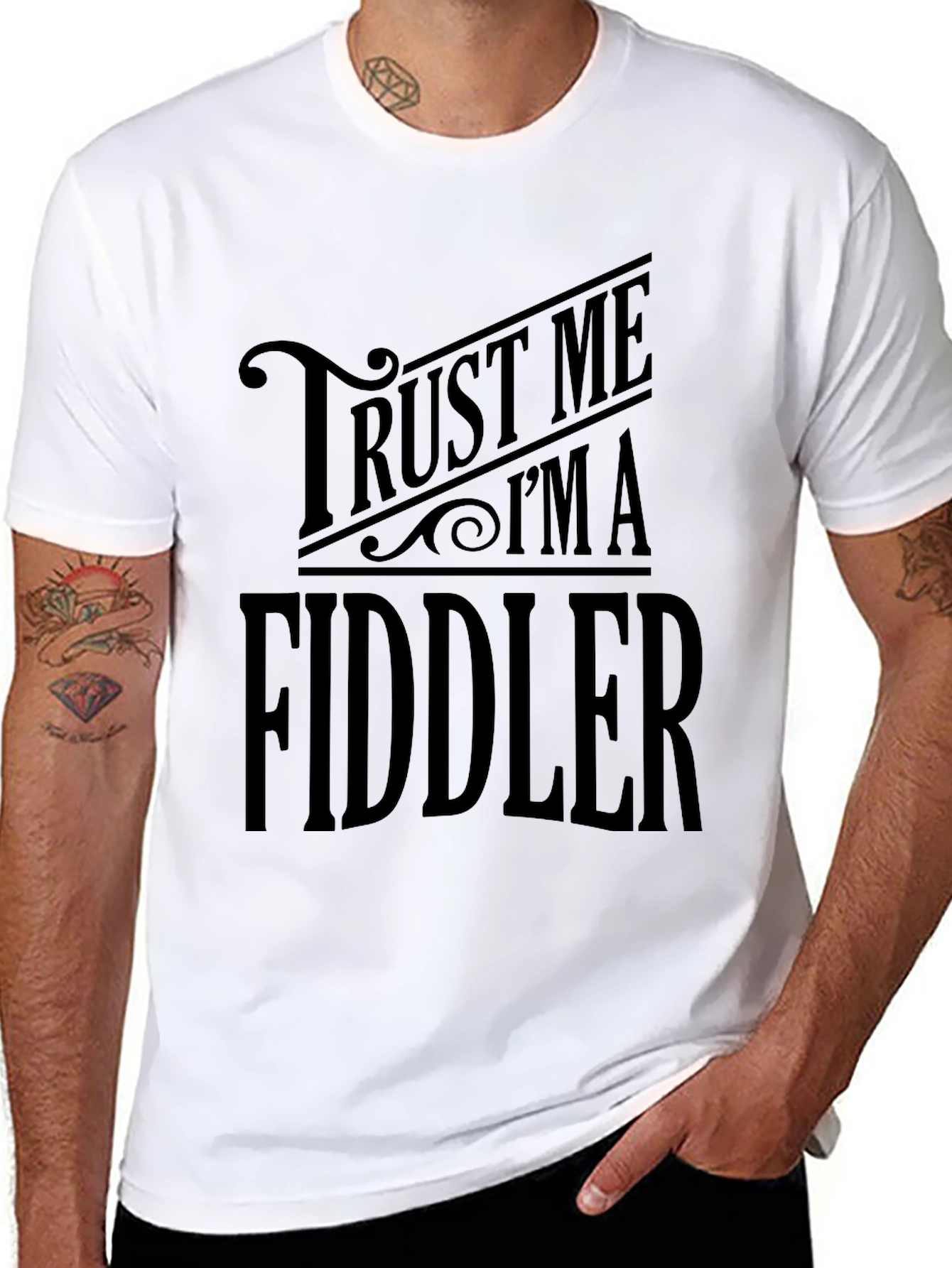 Trust Me Im A Fiddler Graphic T-Shirt