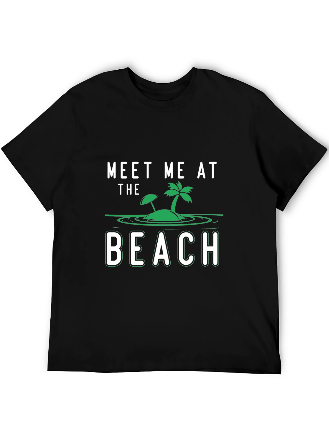 Meet Me At The Beach Graphic T-Shirt