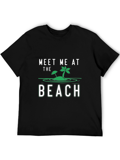 Meet Me At The Beach Graphic T-Shirt