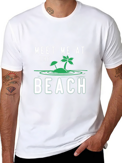 Meet Me At The Beach Graphic T-Shirt